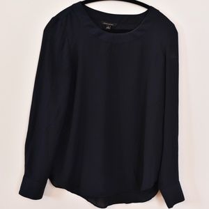 Dark Navy Banana Republic Blouse